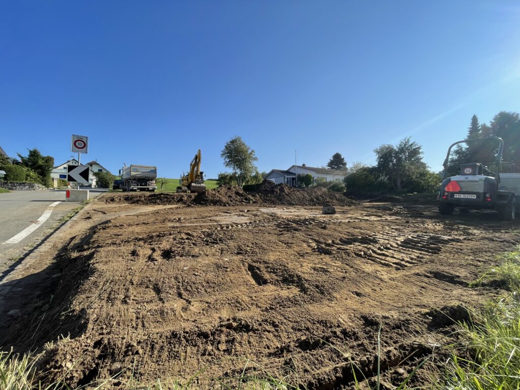 Baustart erfolgt Neubauprojekt Müllheim Haus am Ziel BEMIX